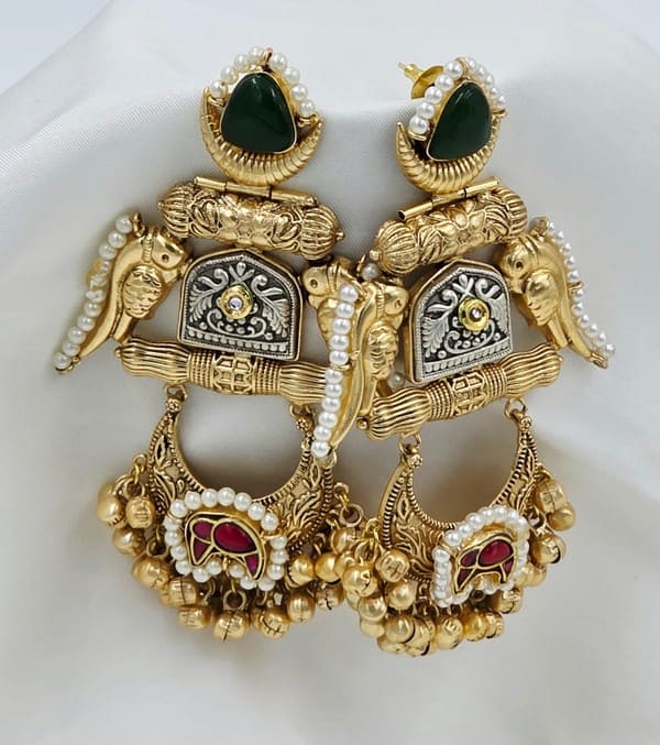 Ghungroo Kalpita Chandbali - Image 3