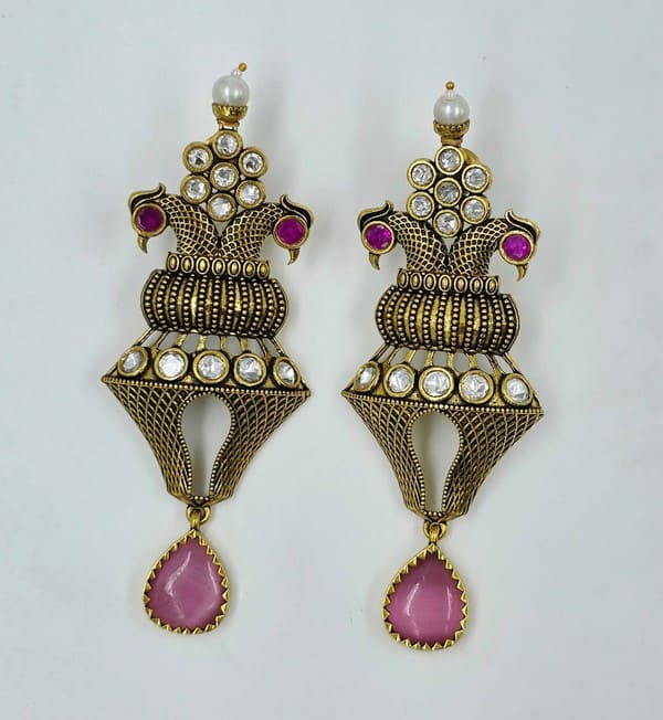 Kalash Temple Earrings - Image 3