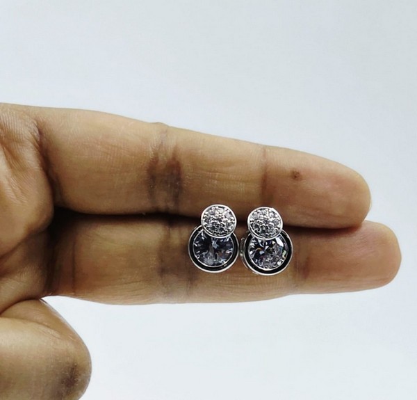 Luna Spark Crystal Studs - Image 3