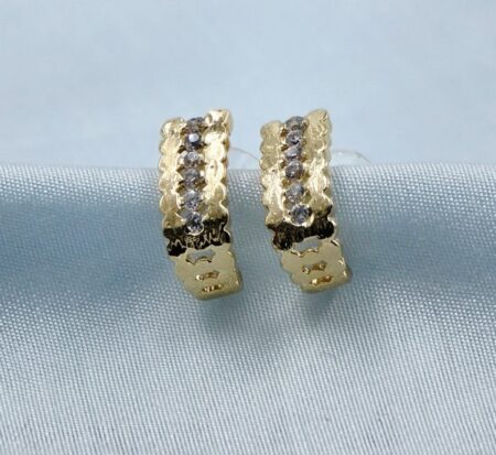 Sienna Crest Huggie Hoops