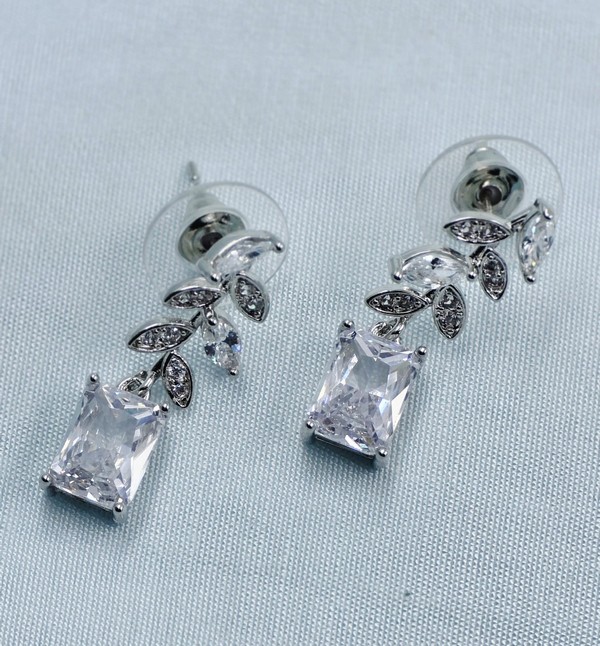 Whispering Leaves CZ Drops