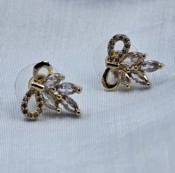 Liora Petite Bow Studs