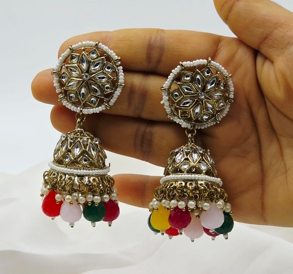 Rangnoor Jhumkas - Image 3