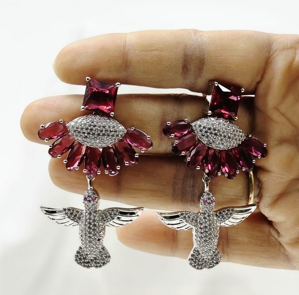 Fuchsia Flight Dangles - Image 2