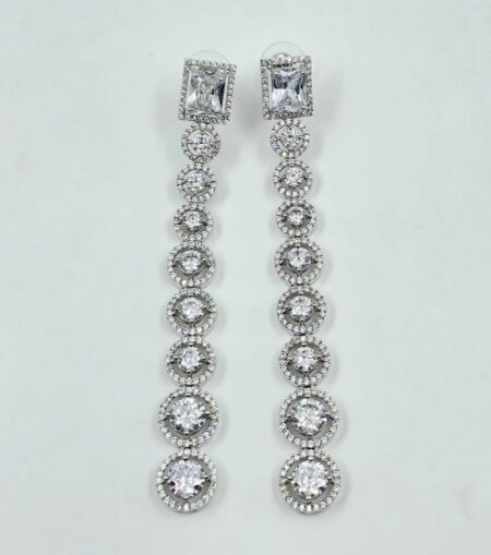 Crystal Veil Earrings