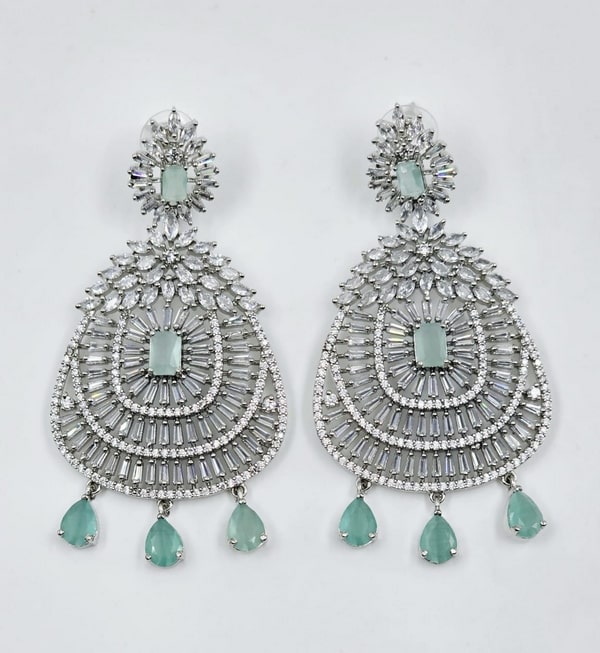 Aqua Reyna Dangle Earrings