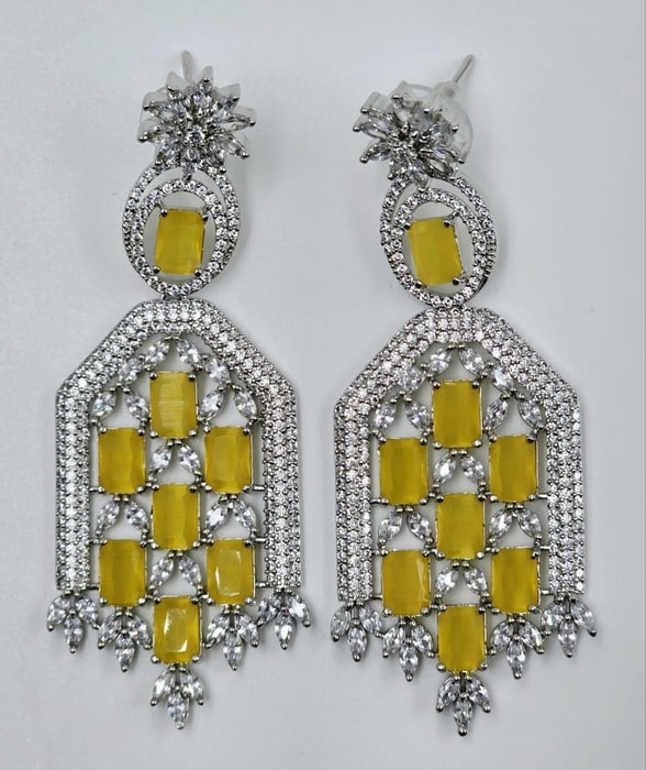 Sunflare Royale Statement Earrings