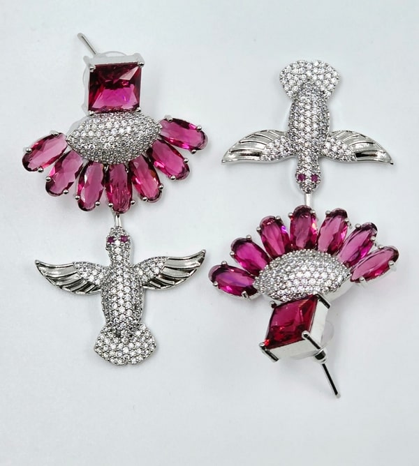 Fuchsia Flight Dangles - Image 4