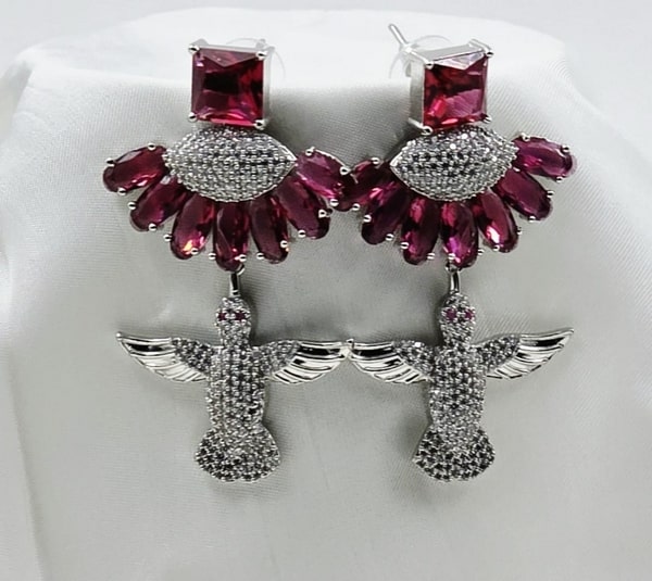 Fuchsia Flight Dangles - Image 3