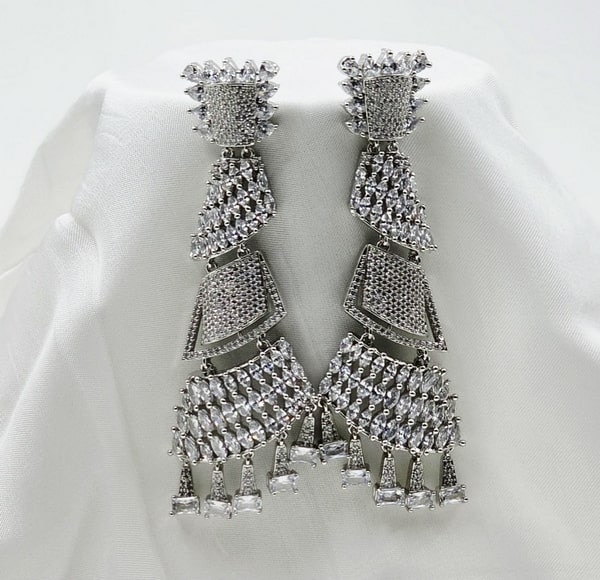 GlimmerTiers Dangle Earrings - Image 3