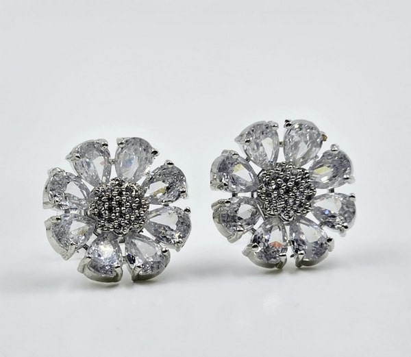 Snow Blossom Studs - Image 6