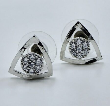 Modern Muse Triangle Studs