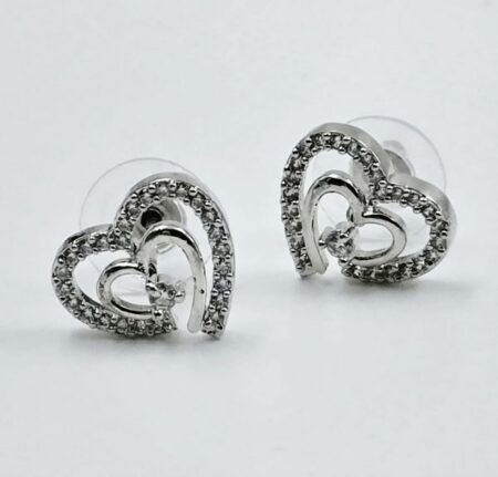 Entwined Hearts Studs