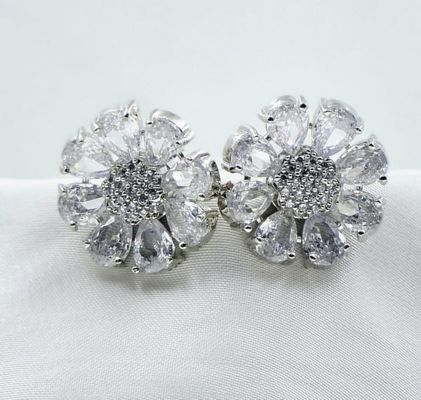 Snow Blossom Studs - Image 8