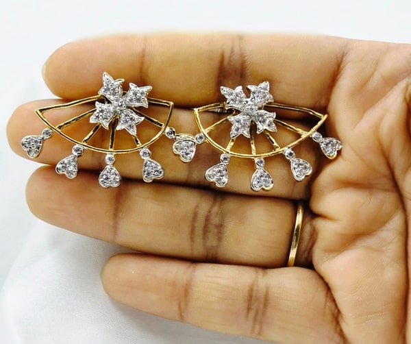 Petal Fan Studs - Image 3