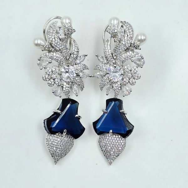 Starlit Cascade Drop Earrings