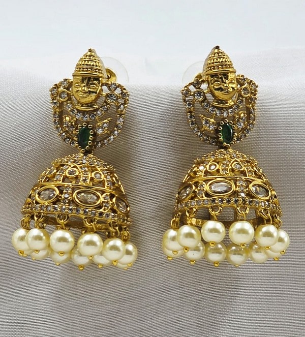 Venkata Shringar Jhumkas - Image 3