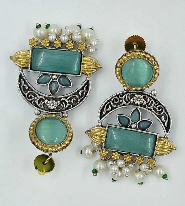 Mint Arches Earrings - Image 2
