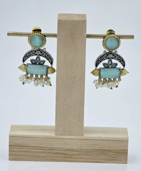 Mint Arches Earrings - Image 4
