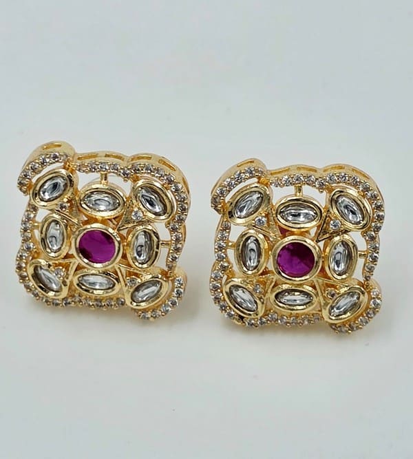 Sitara Rouge Studs - Image 7