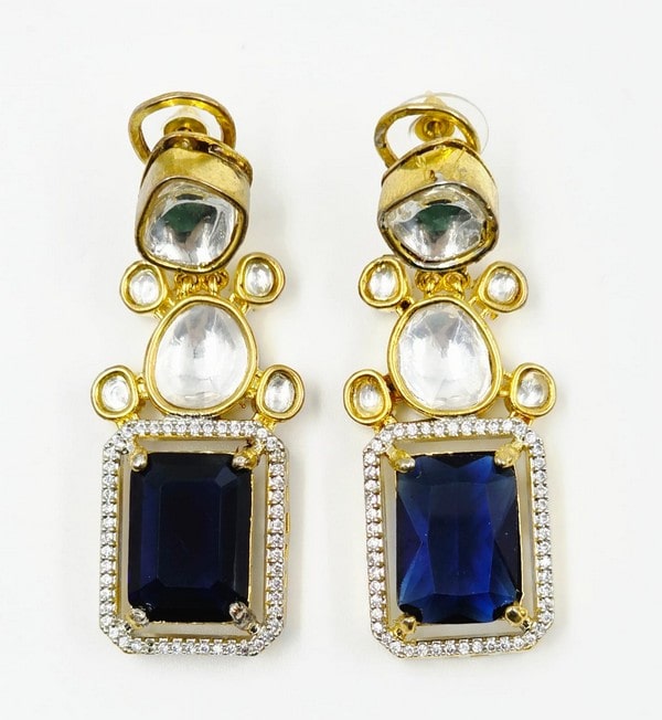 Rajasi Blue Drop Earrings