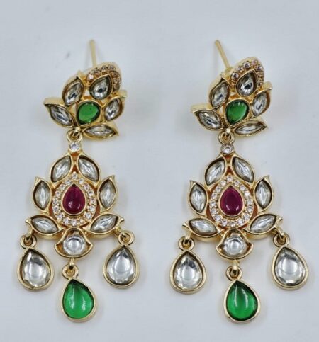 Kynaa Floral Dangle Earrings