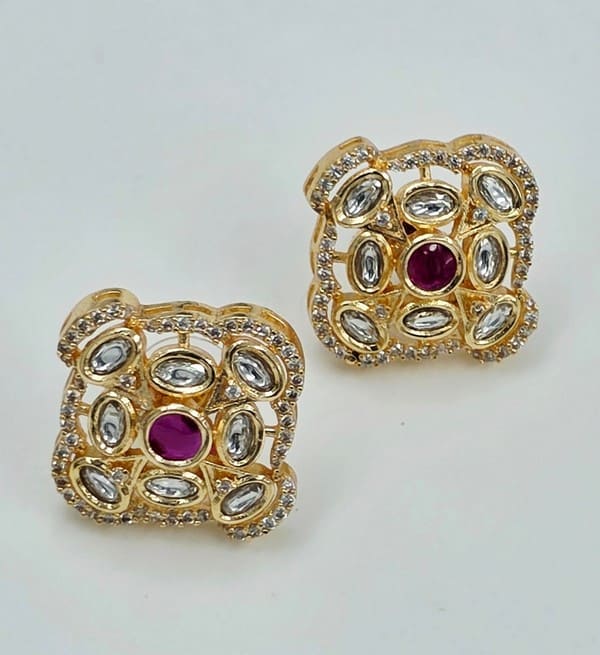 Sitara Rouge Studs - Image 8