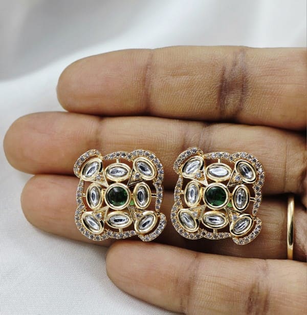 Sitara Rouge Studs - Image 4