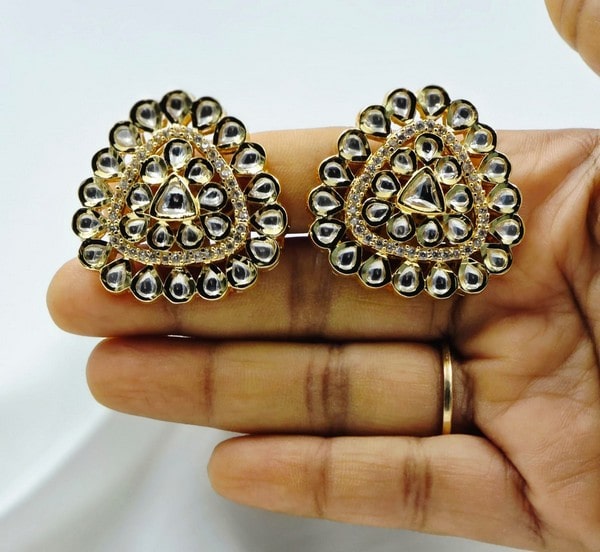 Ziya Crescenta Studs - Image 4